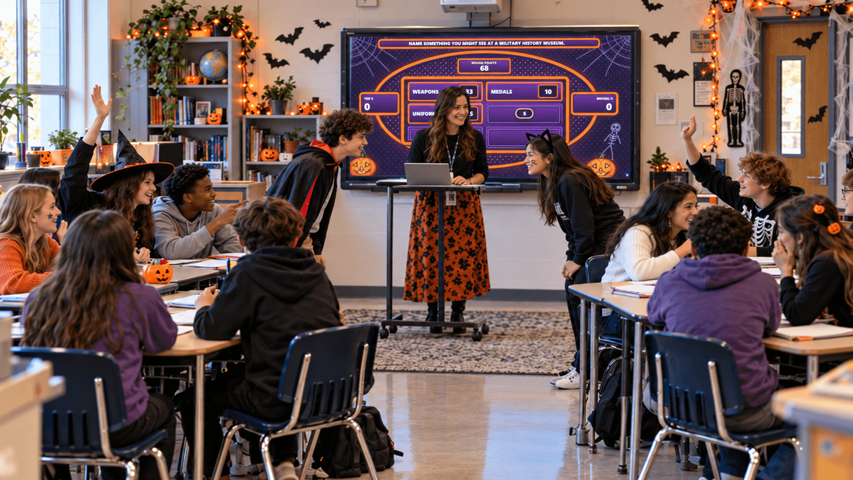 Halloween Family Feud for the Classroom: Questions, Rules and Teacher Tips