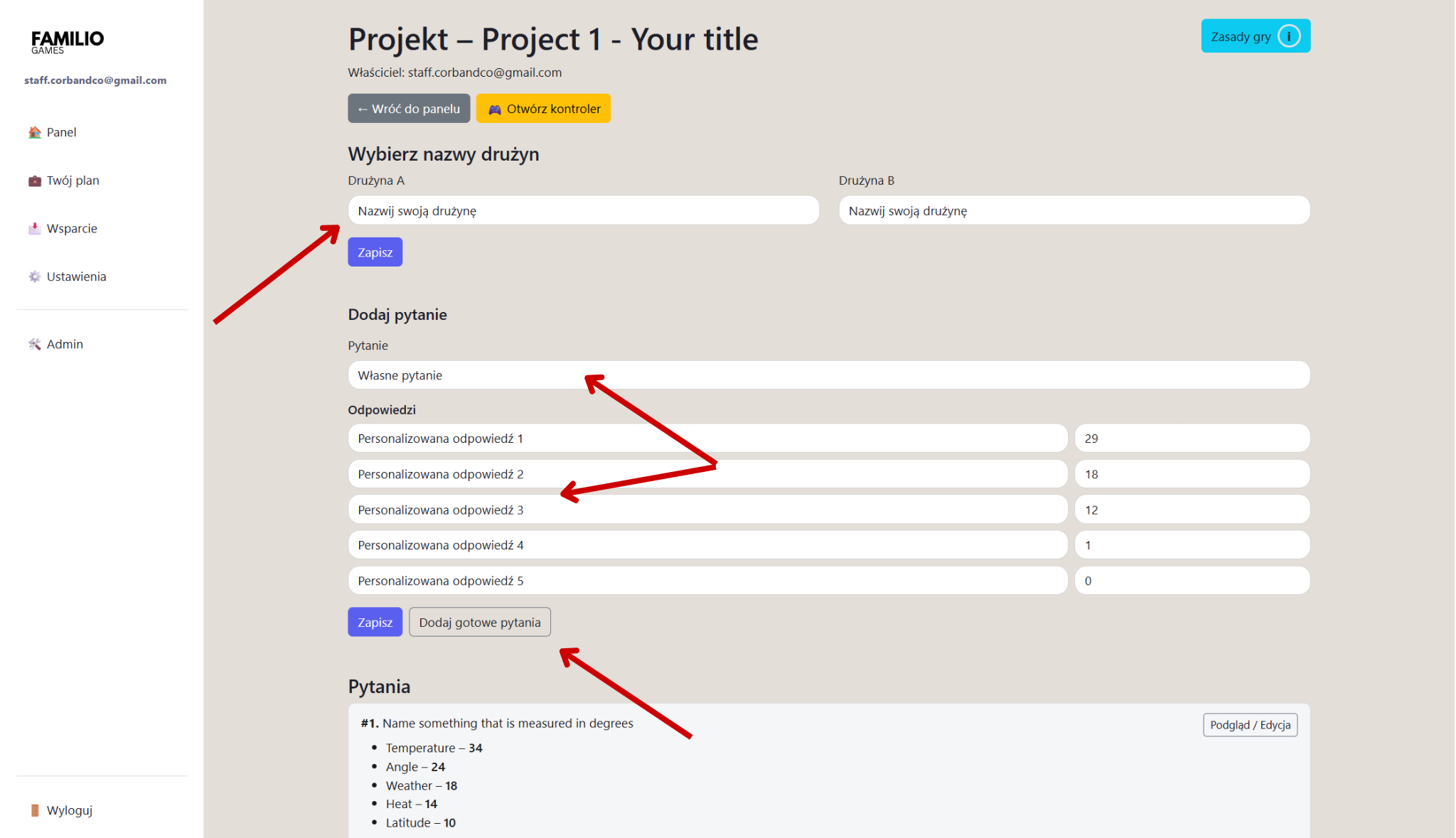 Jak grać w Familiadę online (krok po kroku – poradnik na imprezy i eventy) image 2