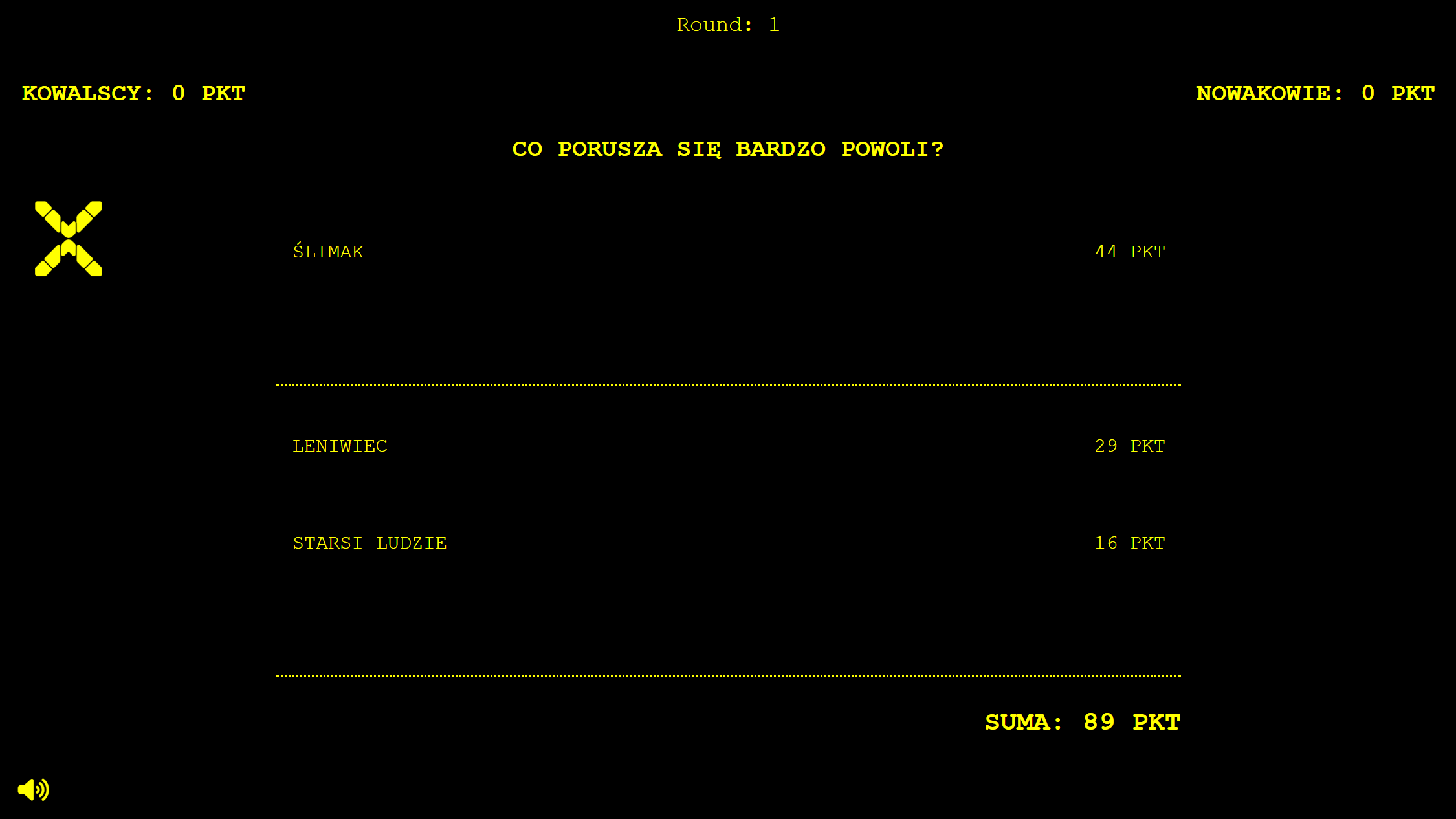 Wedding Familiada game for guests